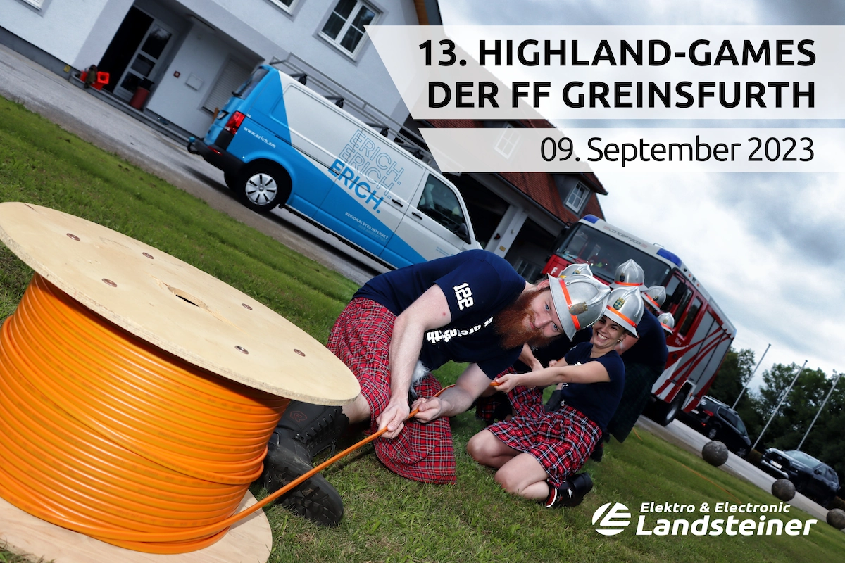 Sponsoring Highland Games Landsteiner Luks